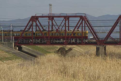 Type 8030 crossed Yodo river.